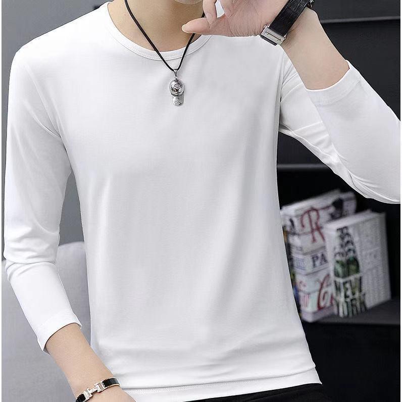 VantaGoods Heren herfst/winter lange mouwen coltrui fluwelen T-shirt - katoenen binnenlaag L (100-115 Jin)