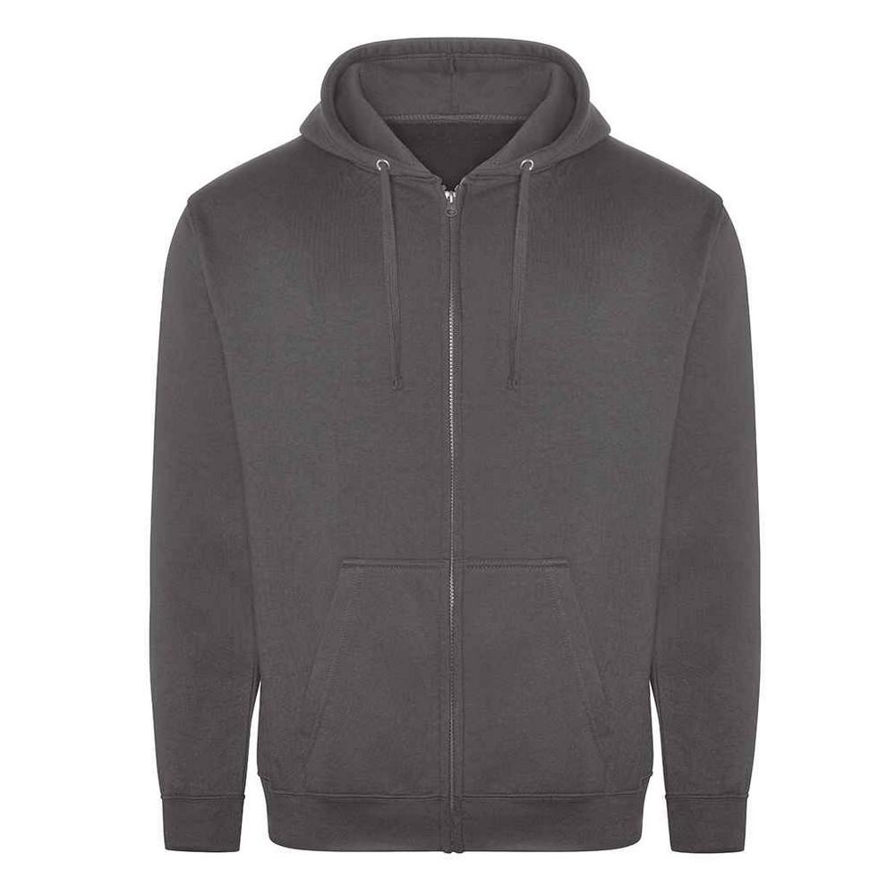 Pro RTX Mens Pro Full Zip Hoodie M houtskool