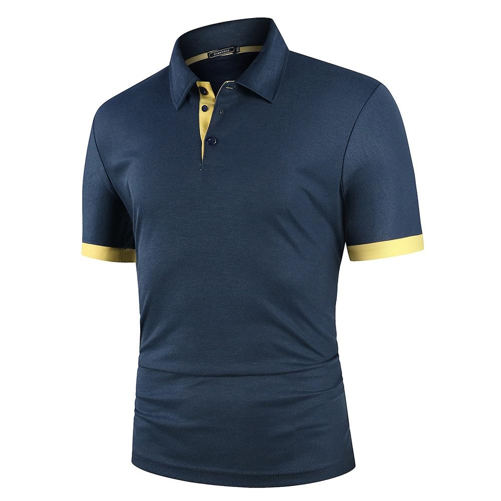 King Billion Mannen Polo Heren Shirt Korte Mouw Polo Shirt Contrast Kleur Polo Nieuwe Kleding Zomer Streetwear Casual Mode Heren tops S