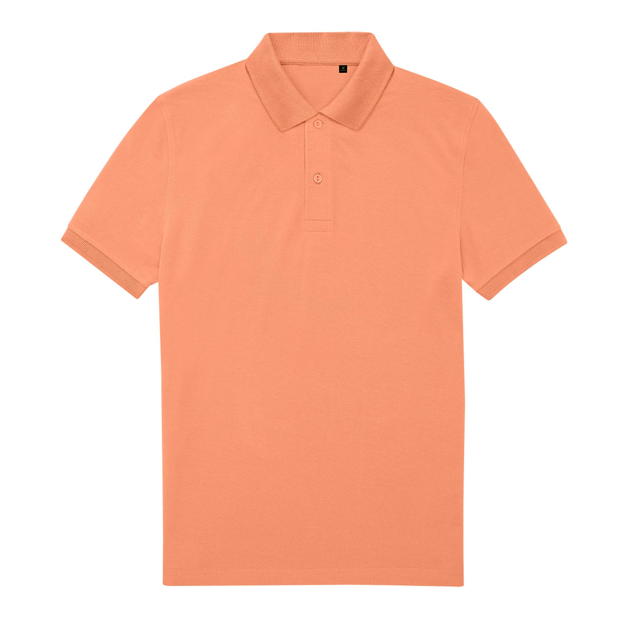 B&C My Eco-poloshirt voor heren S meloen