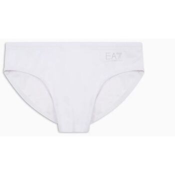 Emporio Armani EA7 Zwembroek  7M000501 AF14514 SLIP BEACHWEAR-M0076 WHITE/SILVER