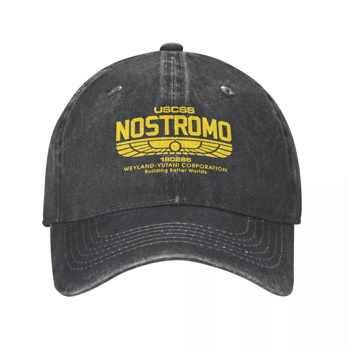 91421224MABN1UXM5T Lente Herfst Papa Weyland Yutani Corporation Baseball Cap Aliens Alien Film Mode Hoed Buiten Reizen Gewassen Katoen Casquette One Size