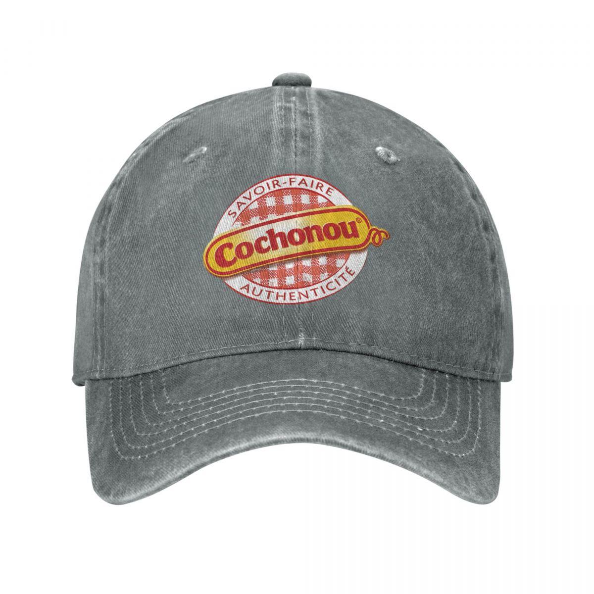 91421224MABN1UXM5T Cochonou Baseball Cap Vintage Distressed Washed Red Plaid Stijl Hoofddeksels Mannen Vrouwen Buiten Hardlopen Golf Cadeau Caps Hoed One Size