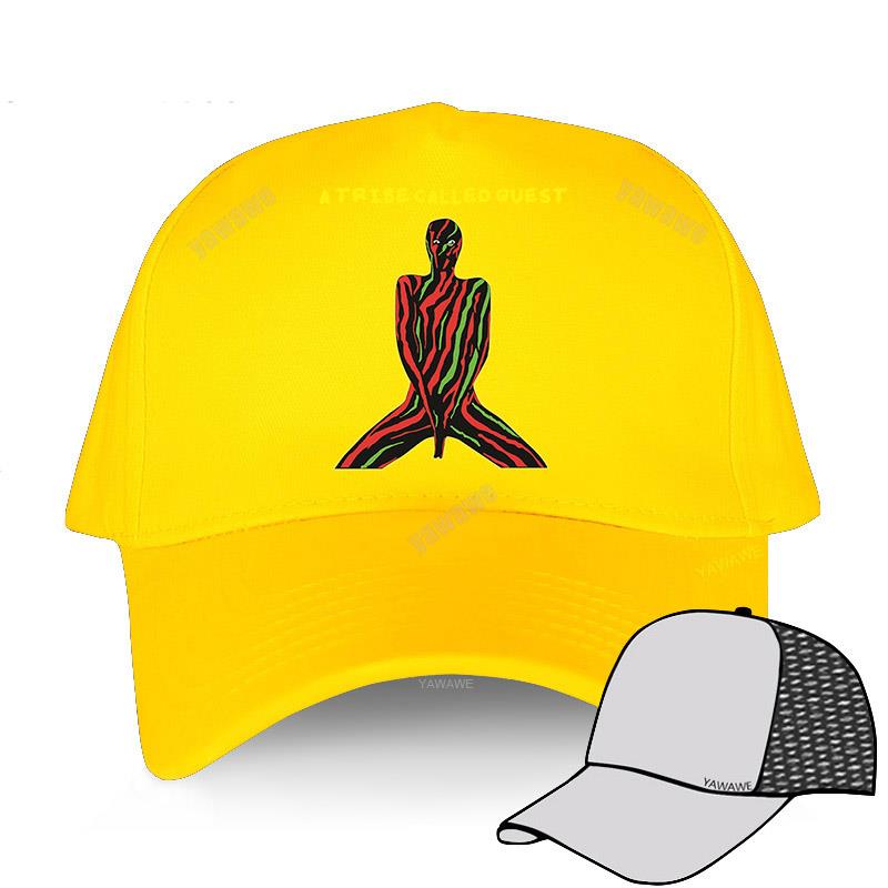 91440605MAC2A9PX9K Laatste heren zomer pet katoenen hoeden buiten A TRIBE CALLED QUEST Laatste yawawe Baseball Caps Unisex Hip Hop Fishing Hat Adjustable