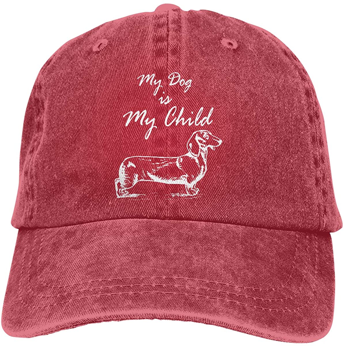 Alice cap Vintage Baseball Cap Unisex Teckel Mijn Hond is Mijn Kind Verstelbare Baseball Hoeden Klassiek voor Mannen Vrouwen One Size