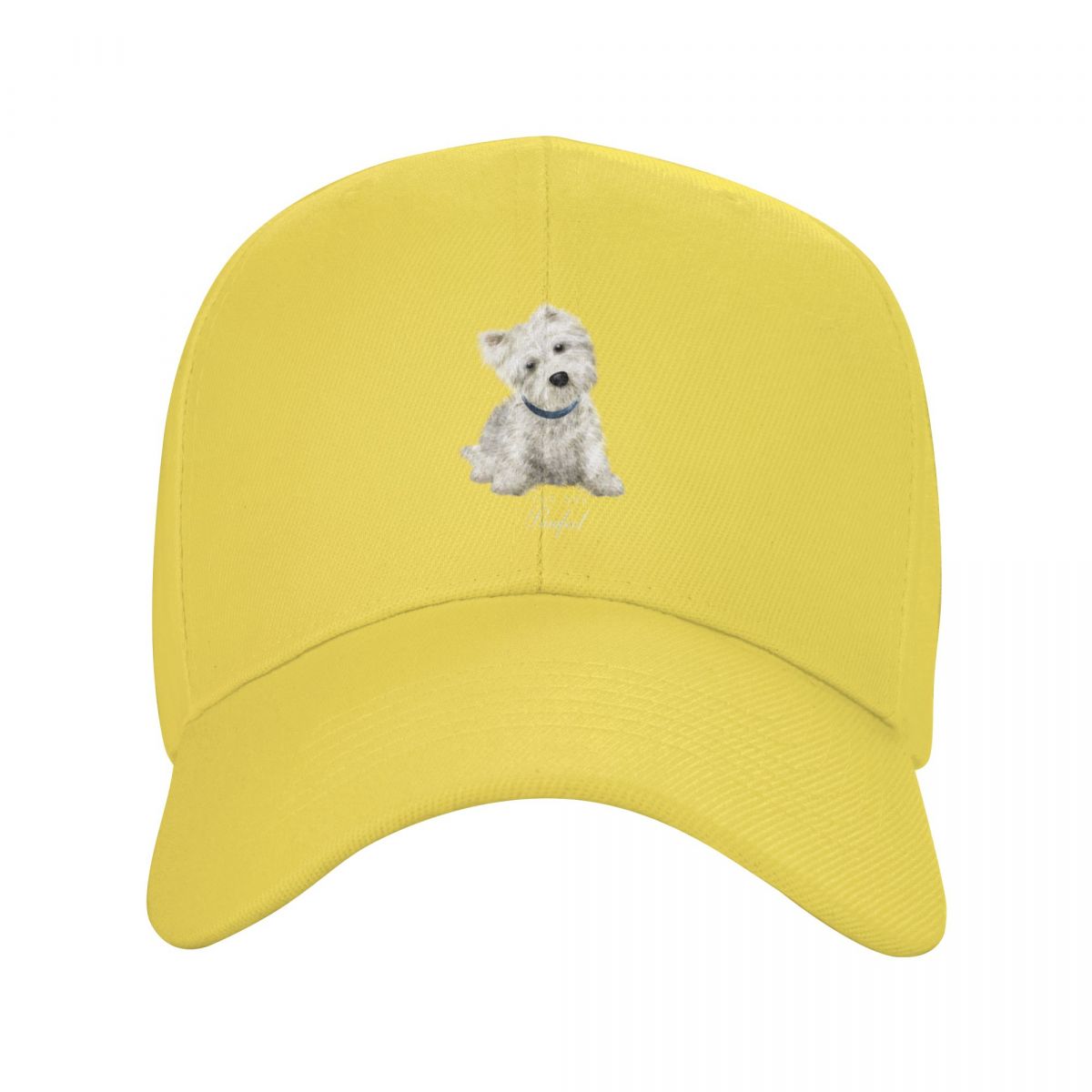 91460000MABYK9JE7A Zoete West Highland White Terrier Honden Baseball Cap Dames Unisex Ademende Westie Puppy Dad Hat Streetwear Snapback Caps Adjustable Cap