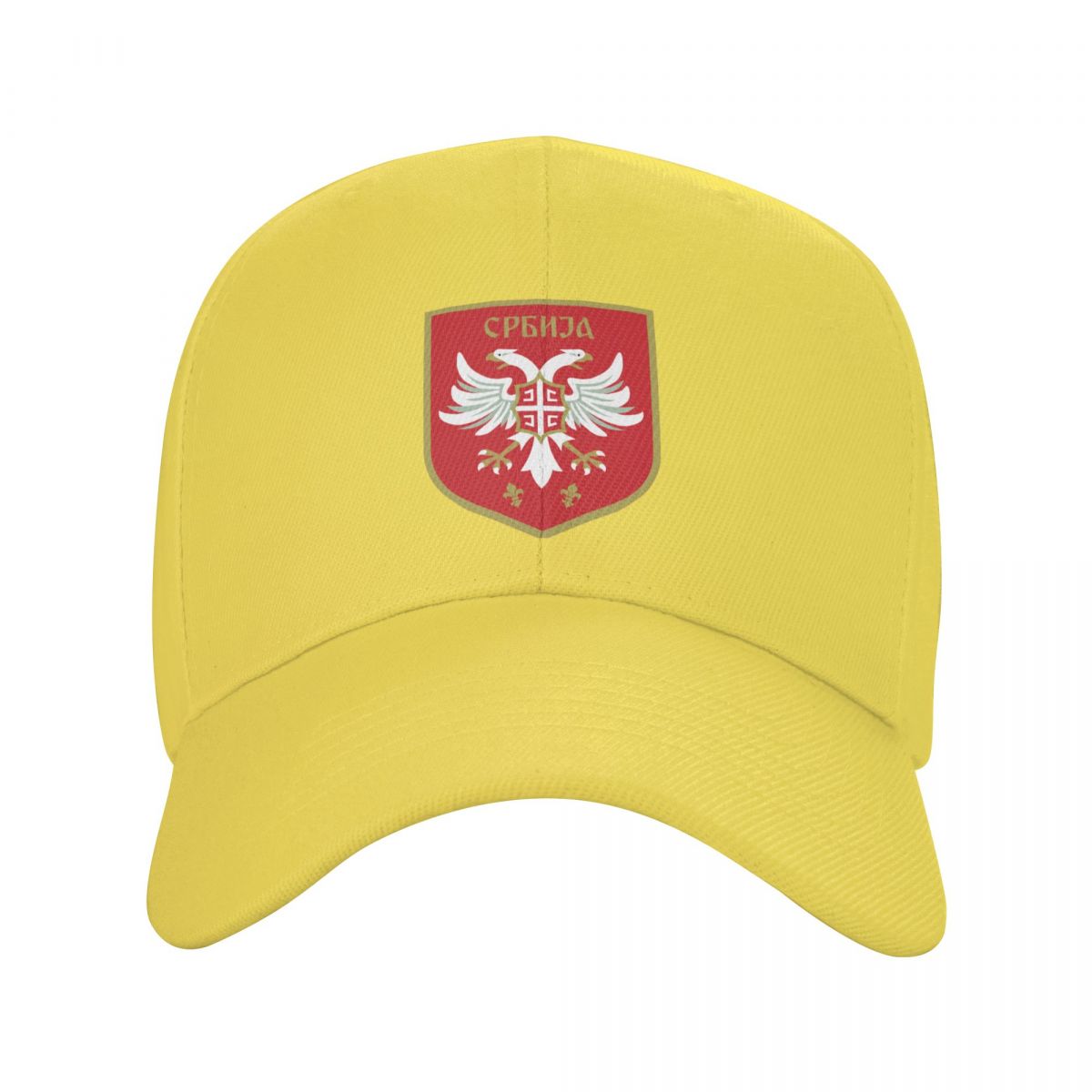 91460000MABYK9JE7A Punk Servië Voetbal Cadeau Baseball Cap Unisex Vrouwen Ademende Dad Hoed Zonbescherming Adjustable Cap