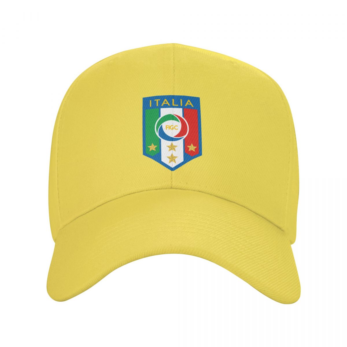 91460000MABYK9JE7A Gepersonaliseerde Italiaanse sterren voetballegendes Figc honkbalpet voor unisex vrouwen ademende Italiaanse voetbalcadeau vader hoed streetwear Adjustable Cap