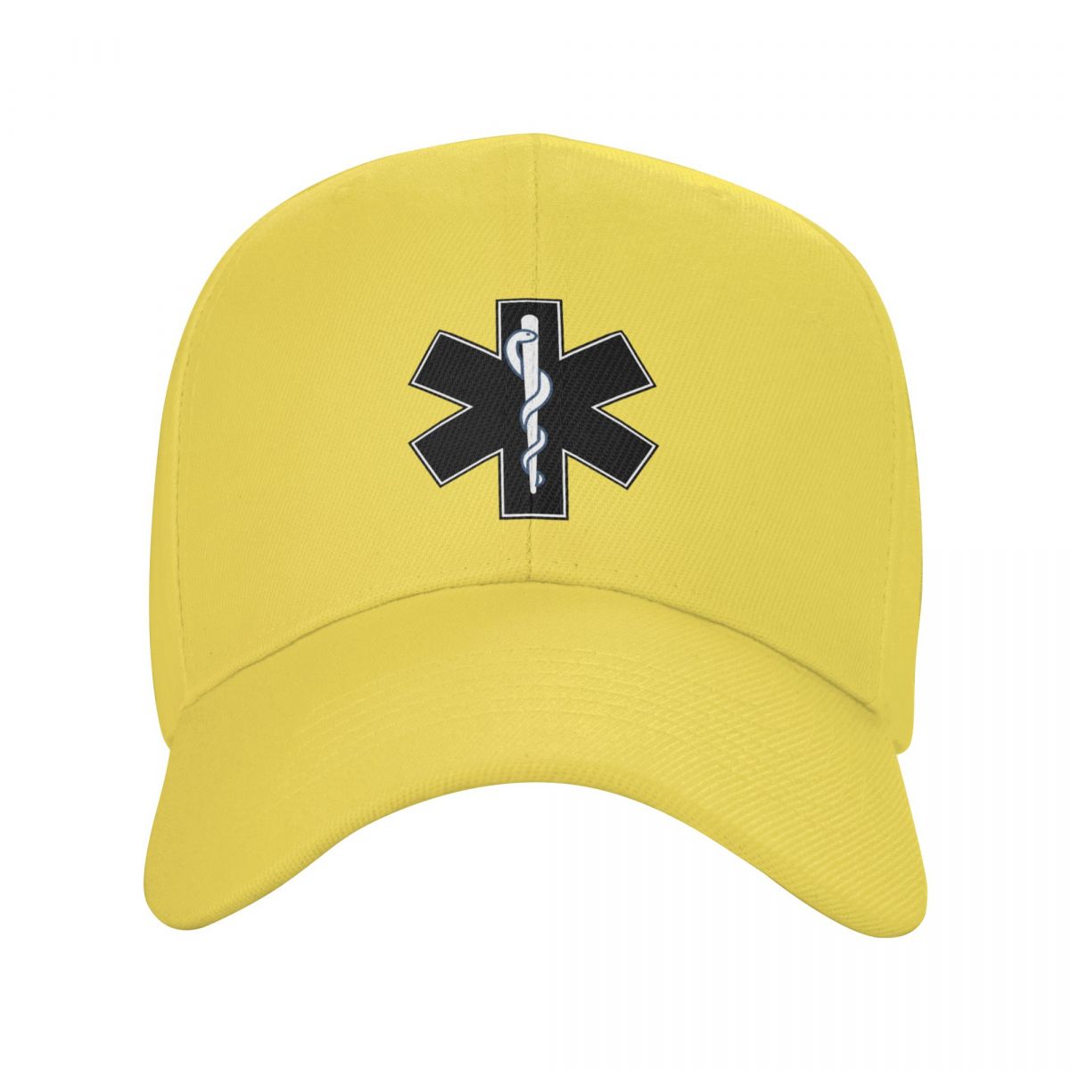 91460000MABYK9JE7A Klassieke Paramedicus Ster van het Leven Baseball Cap Unisex Vrouwen Verstelbare EMT Nood Medic Symbool Dad Hat Prestaties Adjustable Cap