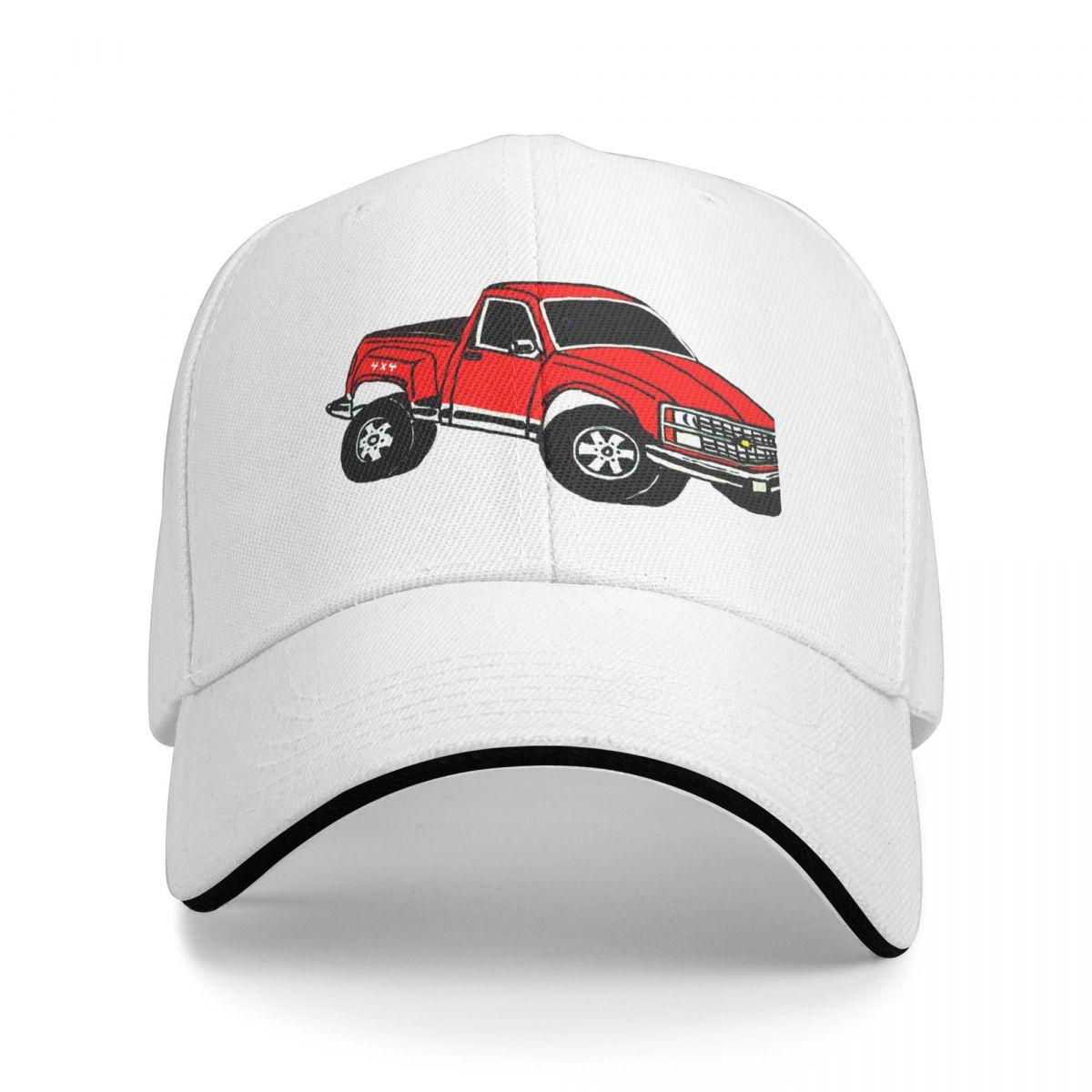 Kiki Cap Chevy Stepside Baseball Caps Snapback Unisex Vrouwen Hoeden Outdoor Verstelbare Casual Cap Baseball Hoed Polychromatisch Aanpasbaar As shown