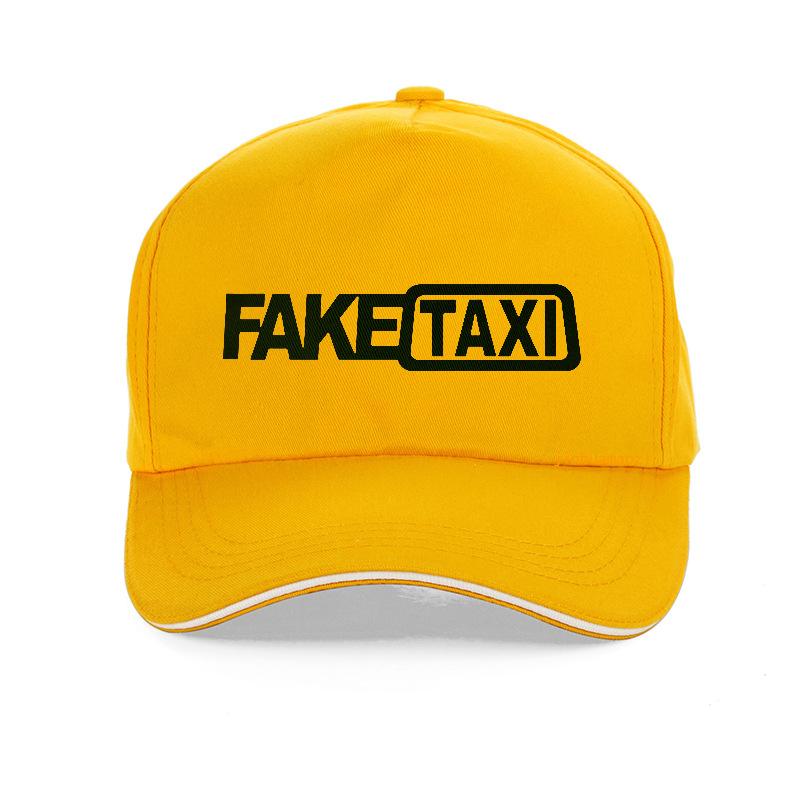 Kiki Cap FAKE TAXI Baseballpet Grappige chauffeurspet Unisex Hip Hop Grappige hoed Baseballpet Coole zomerpet voor chauffeur