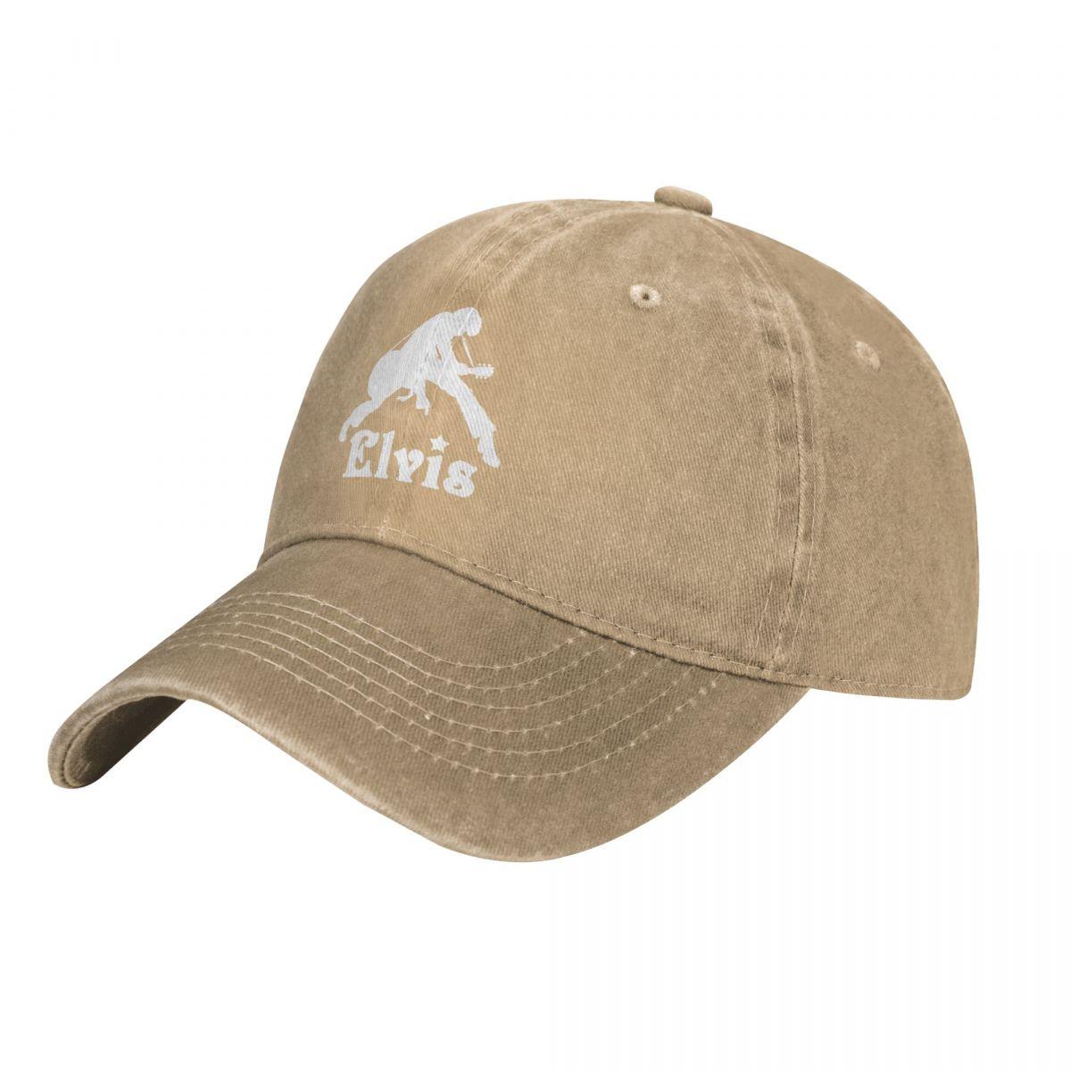 91140106MA0LTHB19W Elvis Presley Baseball Cap voor Unisex Dames Hoge kwaliteit Custom Design Caps Bonnet Homme Dad Hat Adjustable