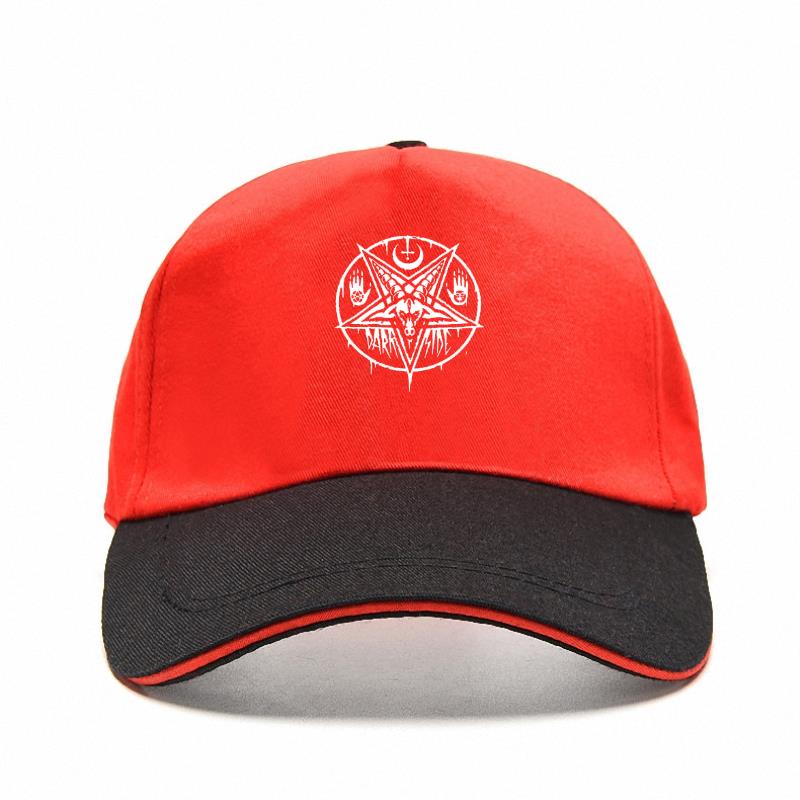 91530326MAC20BWG5P nieuwe pet hoed zomermaat Baseball Cap PENTAGRAM BAPHOMET Satan Swedish Music Group. Een katoenen herentop van Metal Nation