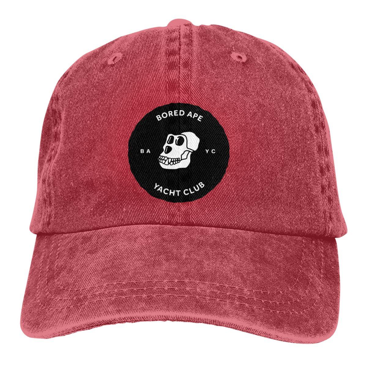 LorlaHome Bored Ape Yacht Club BAYC NFT Multicolor Hat Peaked WoUnisex's Cap Zwart Gepersonaliseerde Vizier Bescherming Hoeden One Size