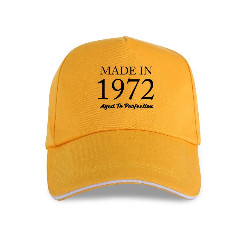 91510107MAC1P63Q47 Nieuwe unisex baseballpet gemaakt in 1972 Licht gemaakt in 1972 - coole damestops