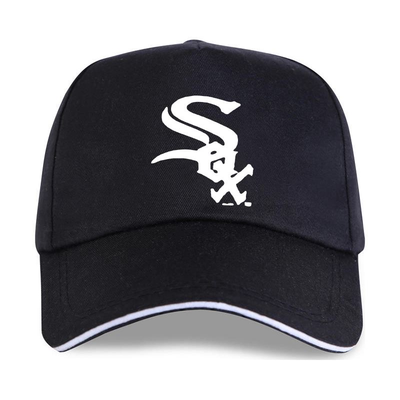 91510107MAC1P63Q47 Nieuwe Majestic White Sox Fasden SS Baseballpet Zwart