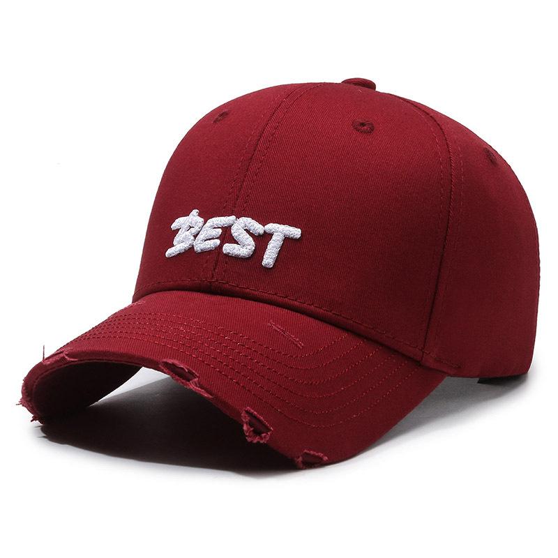ONIHUA Gat Cap Vrouwelijke Lente Herfst Outdoor Zonnebrandcrème Baseball Cap Mannelijke Snapback Hoed Zonneklep Hoeden Vissershoed Piek Cap rood