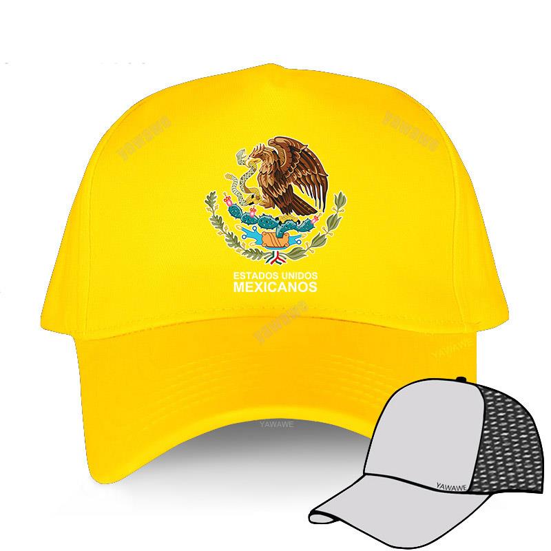 91530326MAC20BWG5P Baseball Cap Snapback Hip Hop Lente Zomer Effen Zonnehoed ESTADOS UNIDOS MEXICANOS Unisex Tieners Katoenen Petten Outdoor casual hoed Adjustable