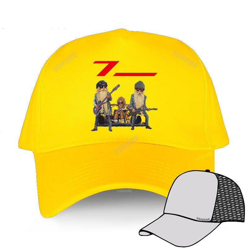 91530326MAC20BWG5P Nieuwste ontwerp baseball caps luxe merk hoed voor mannen ZZ Rock Band volwassen populaire sport motorkap dames katoen casual verstelbare pet Adjustable