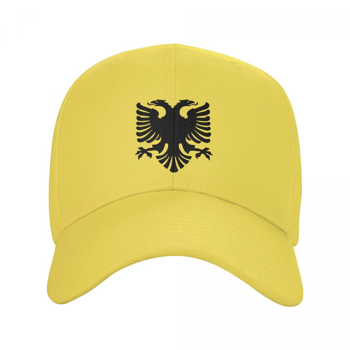 Kiki Cap Vlag van Albanië Eagle Baseball Cap Dames Unisex Ademend Albanese trots Papa Hoed Sportzonhoeden Adjustable Cap