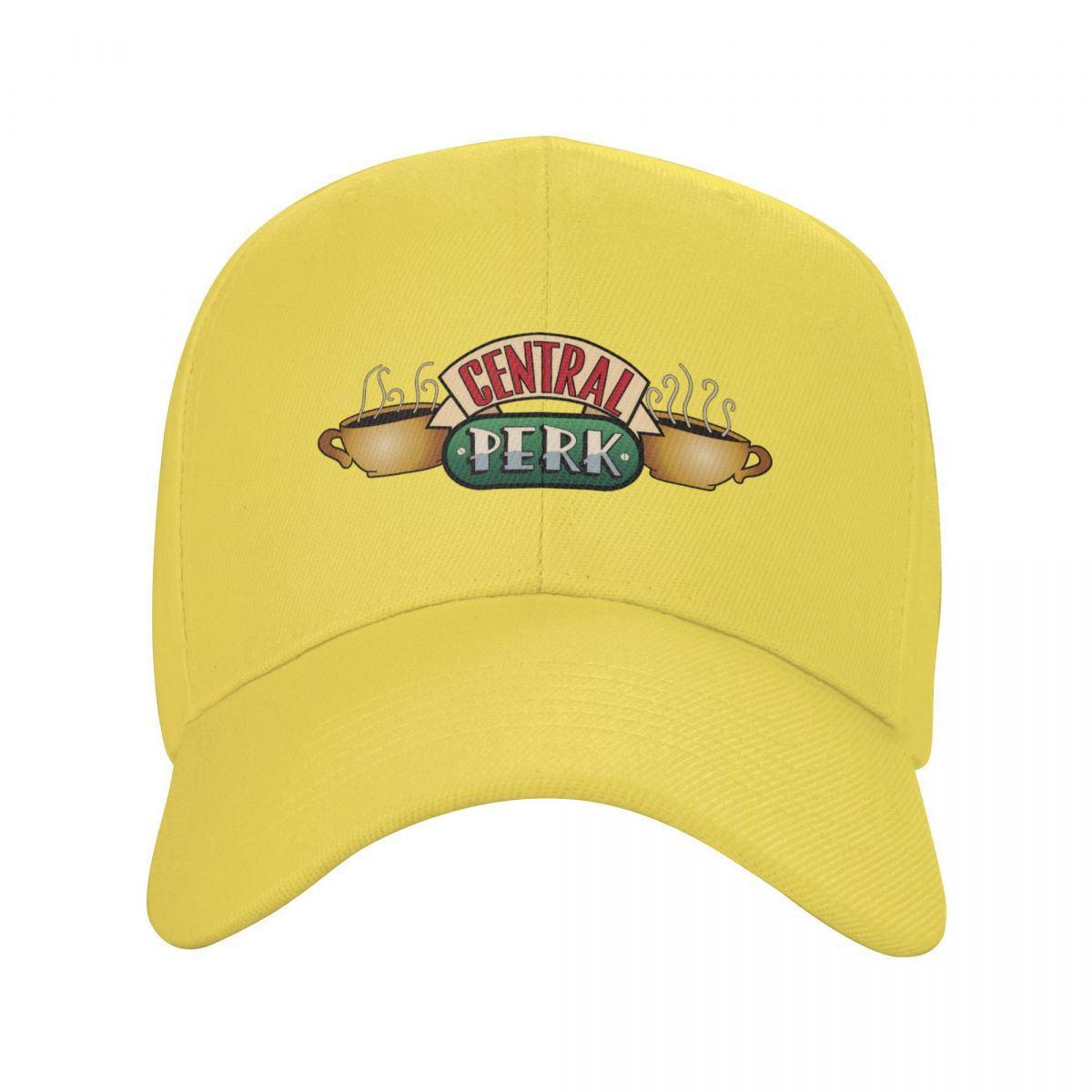 Kiki Cap Central Perk Friends Baseball Cap Volwassen Punk Unisex Verstelbare Dad Hat Vrouwen Unisex Hip Hop Adjustable Cap