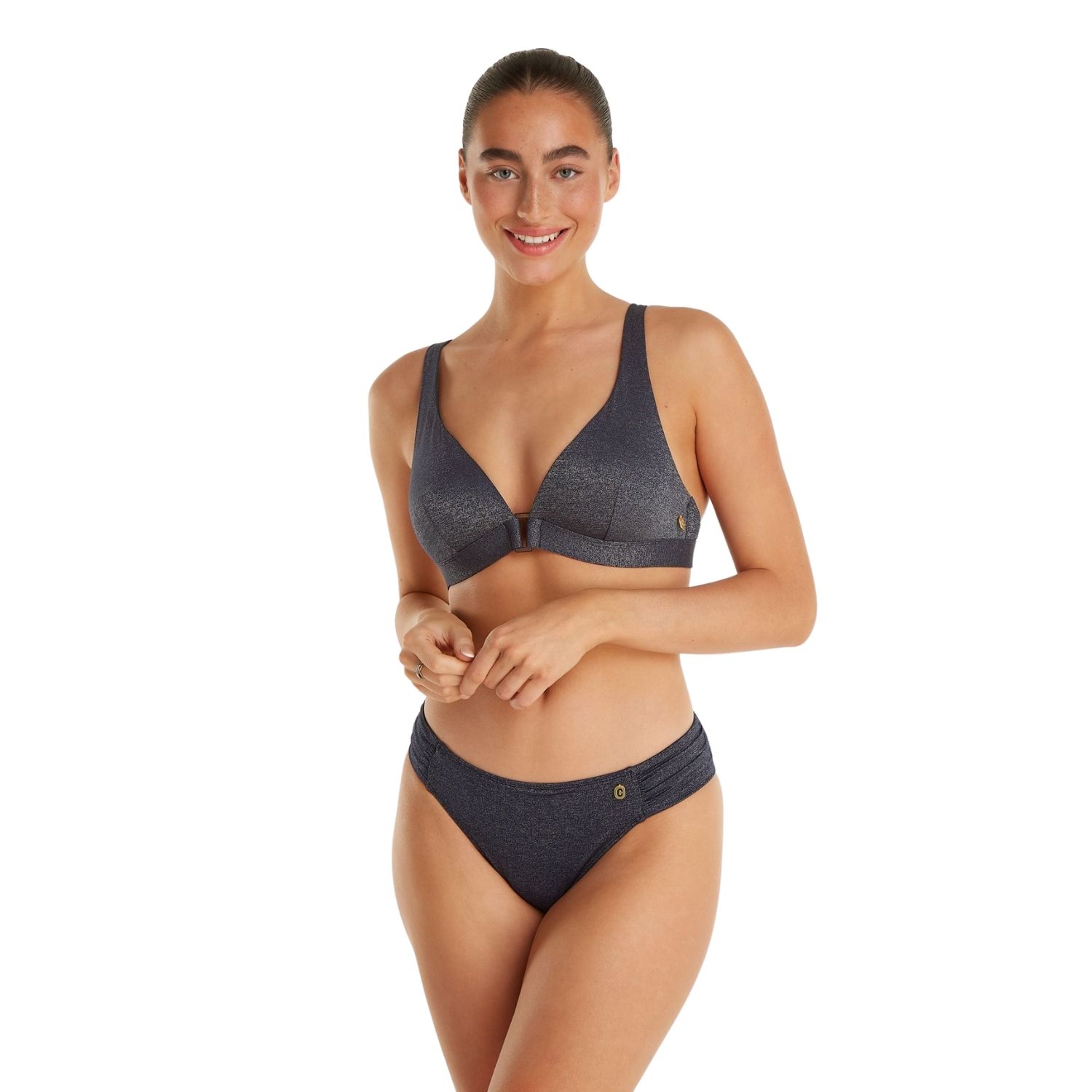 Ten Cate Triangle Buckle Push-Up Bikini Top dames 36D