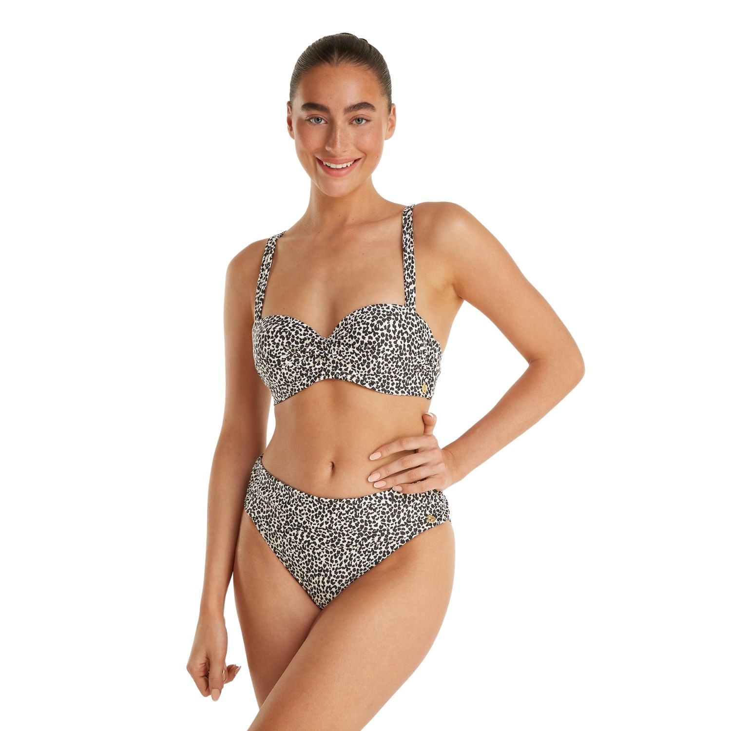 Ten Cate Twisted Padded Wired Bikini Top dames 38B