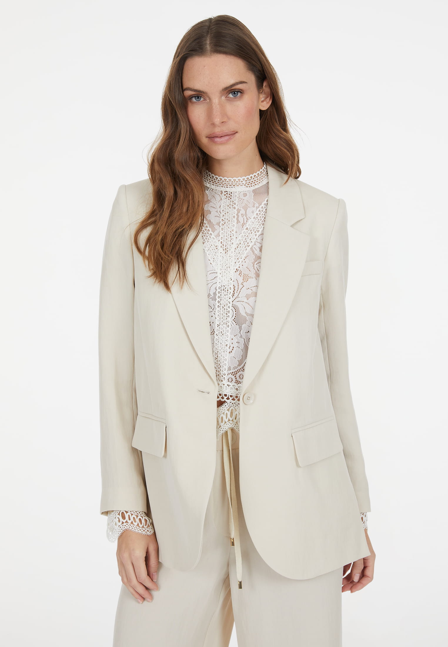 MARC AUREL Blazer aus Tencel-Twill