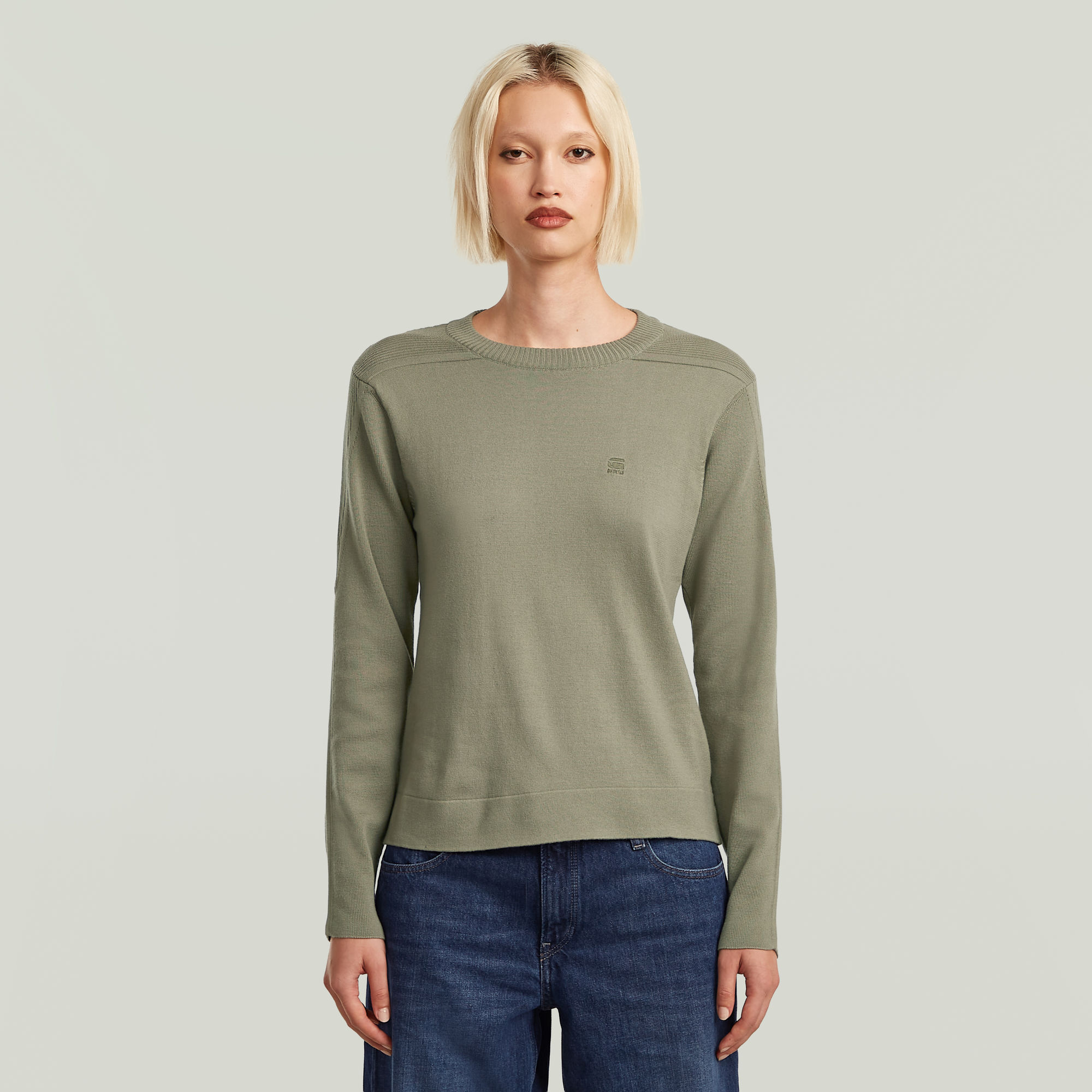 G-Star RAW Core Gebreide Trui - Groen - Dames