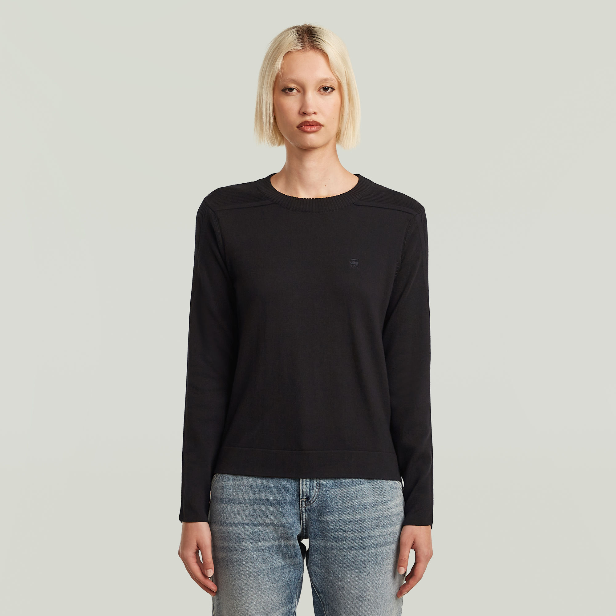 G-Star RAW Core Gebreide Trui - Zwart - Dames