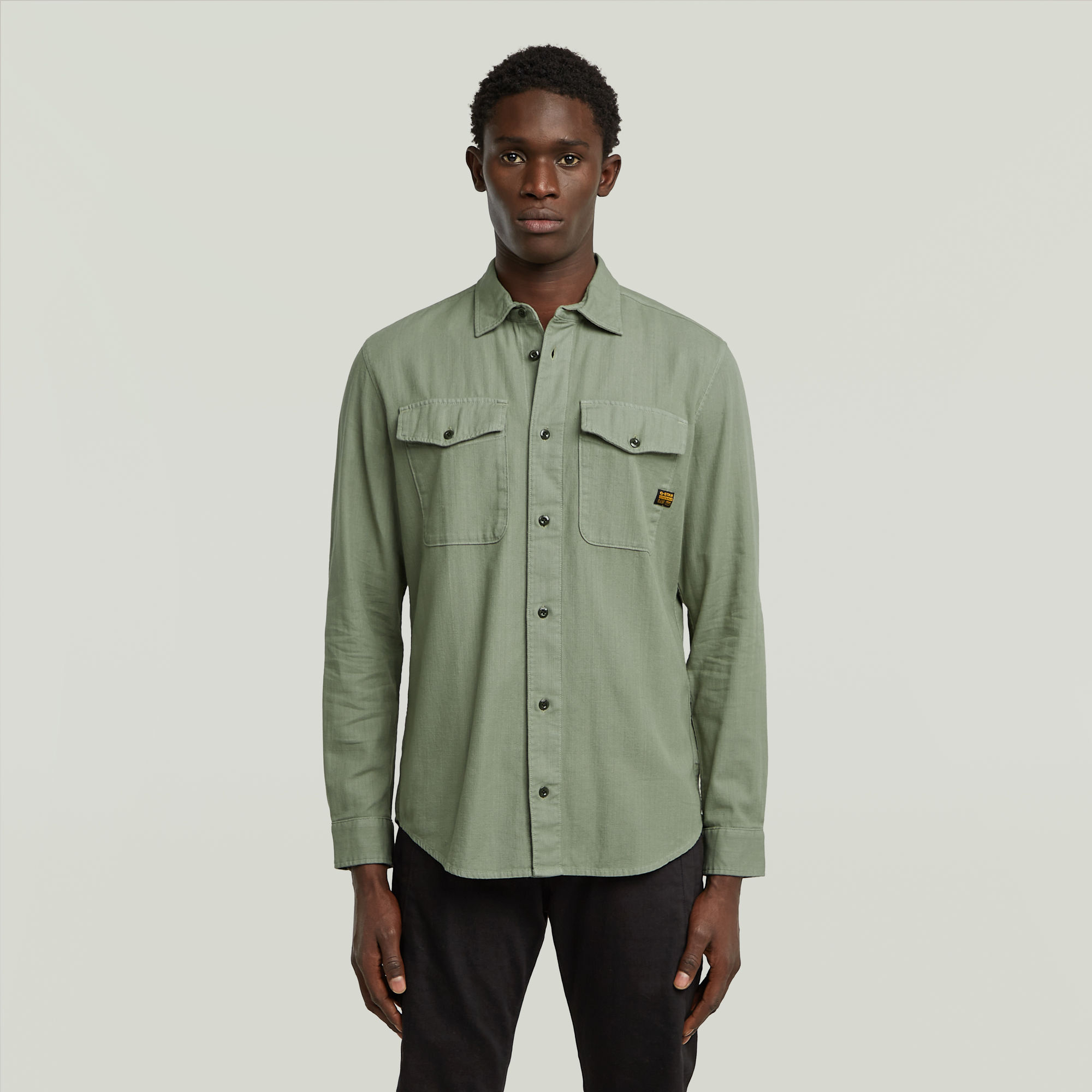 G-Star RAW Marine Slim Overhemd - Groen - Heren
