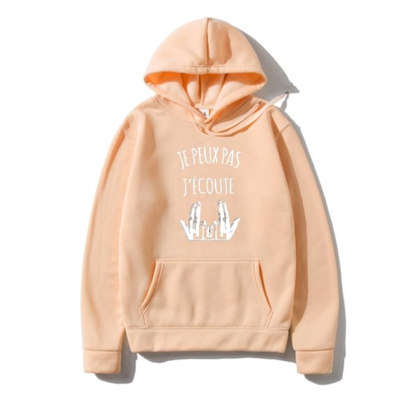 New Movement Bovenkleding Ik kan niet luisteren naar Jul Hoodie XS