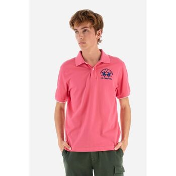 LA MARTINA Polo Shirt Korte Mouw  MAP001 PK001-05018 HONEY SUCKLE