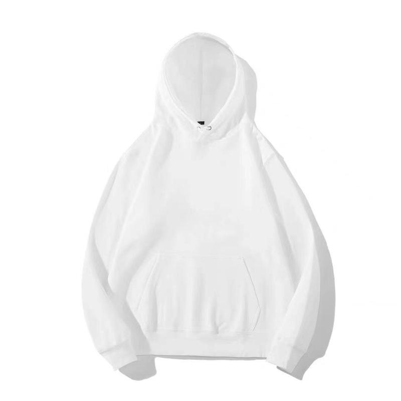 VantaGoods Heren herfst/winter plus fluweel dikke 360g puur katoenen hoodie - warm, veelzijdig, losse pasvorm voor koppels M