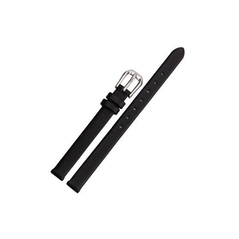 White Horse Prince Dunne lederen armbandriem Polsriem met gesp Dameshorlogeband 6mm