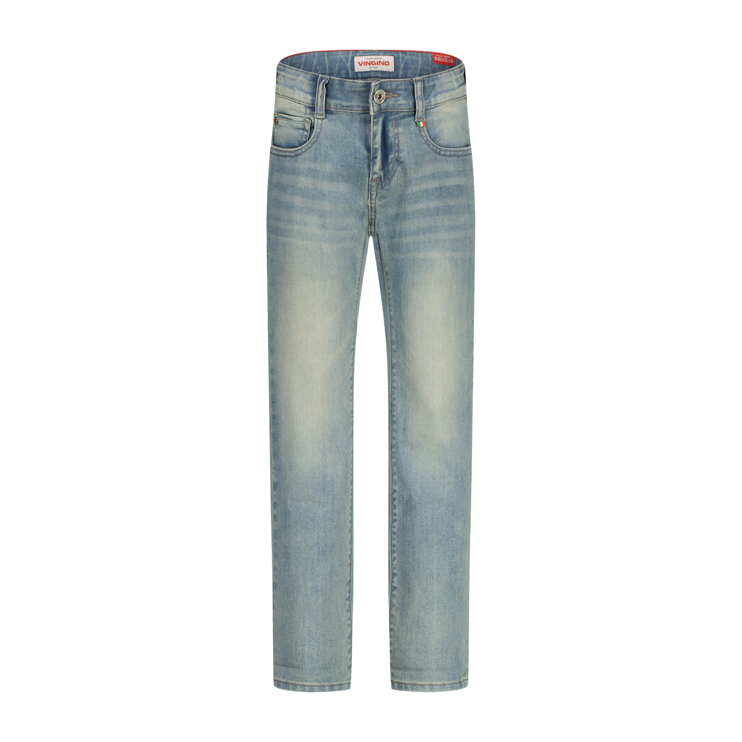 Vingino winter jeansbroek jongens - blauw - Bruno - regular fit