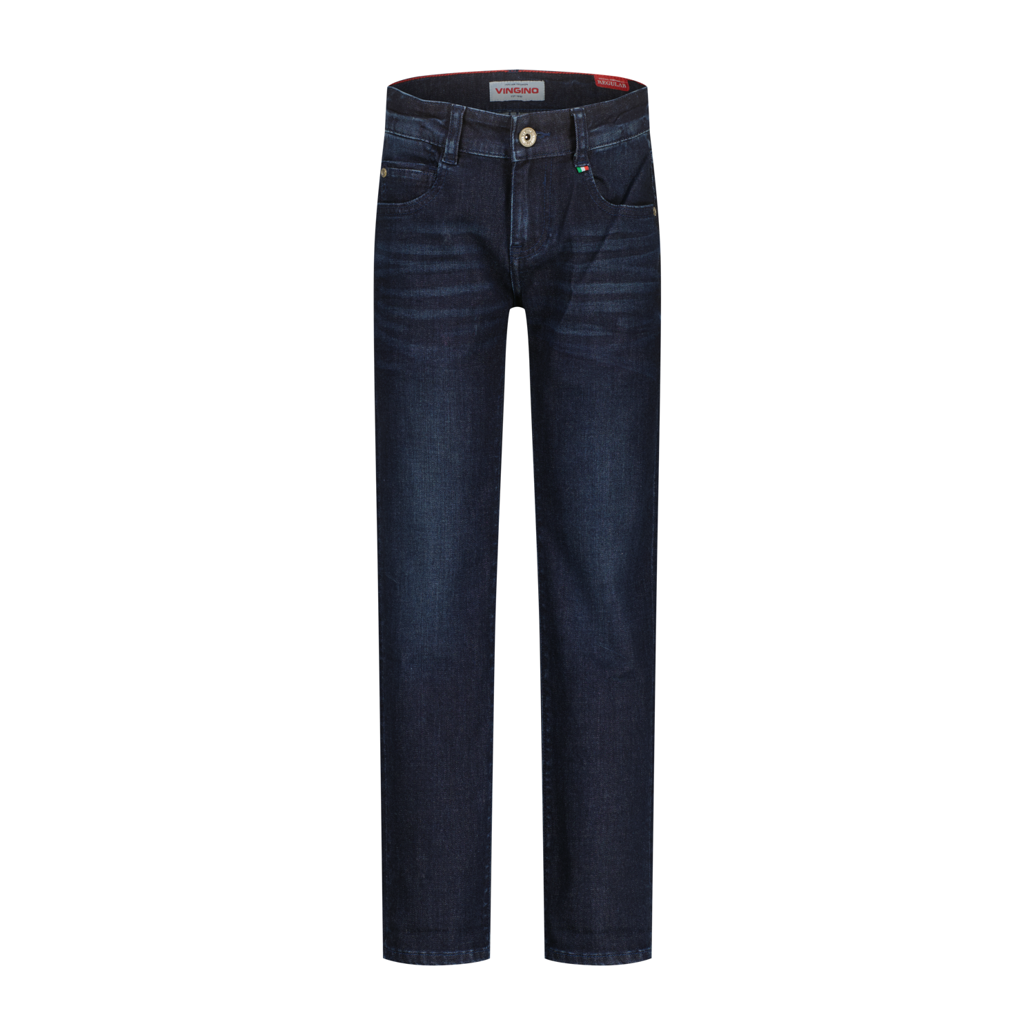 Vingino winter jeansbroek jongens - donker blauw - Bruno - regular fit