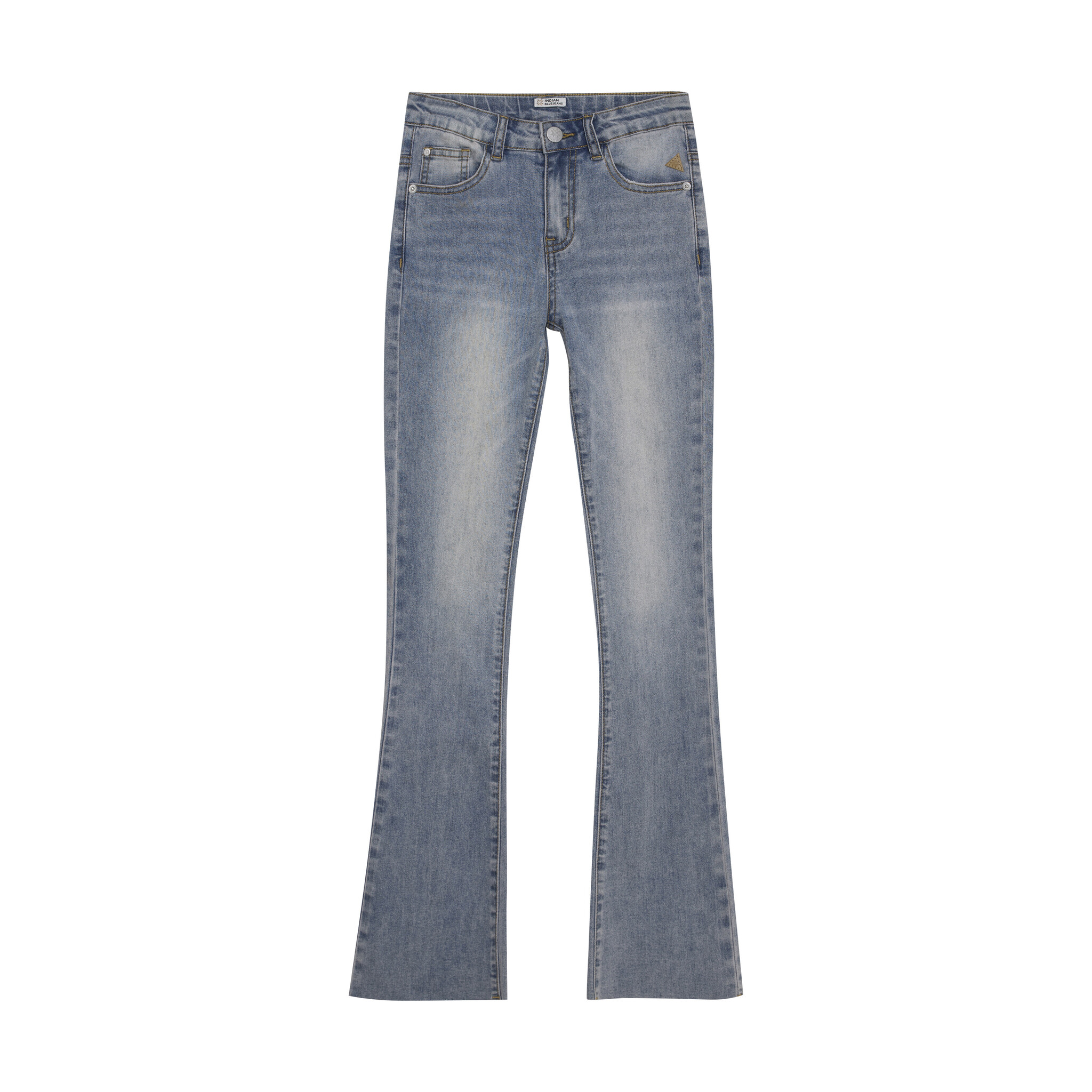 Indian Blue Jeans Winter flare jeansbroek meisjes - blauw
