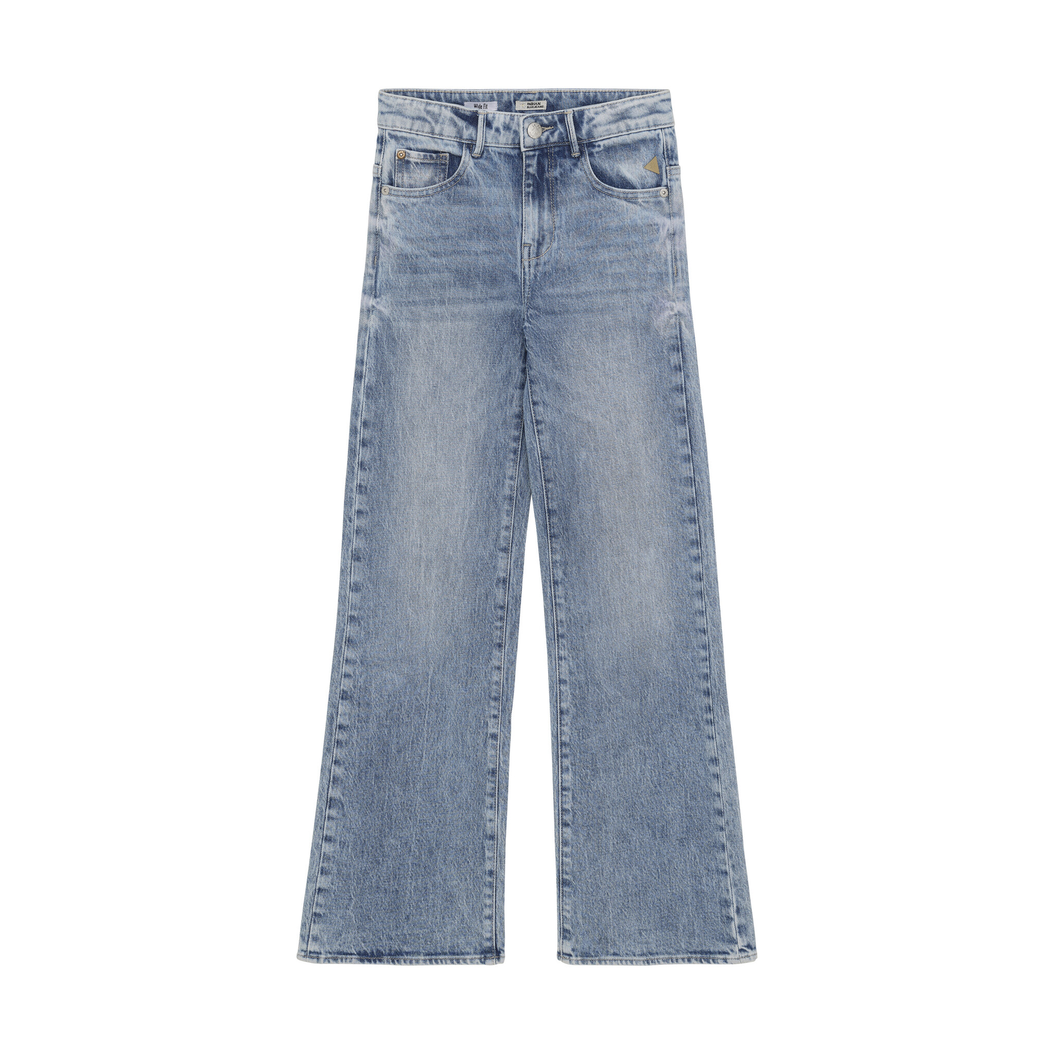 Indian Blue Jeans Winter jeansbroek meisjes - blauw - wide fit