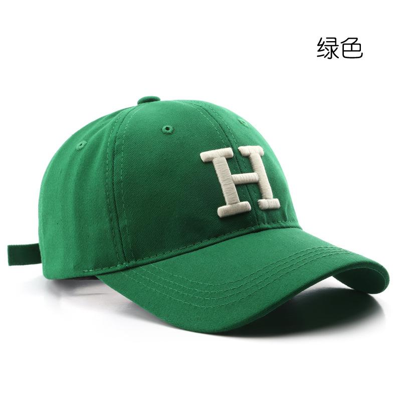 Hi Cap Mode Borduren Baseball Cap Zomer Outdoor Verstelbare Hip Hop Hoeden Bone Snapback Hoed adjustable groen