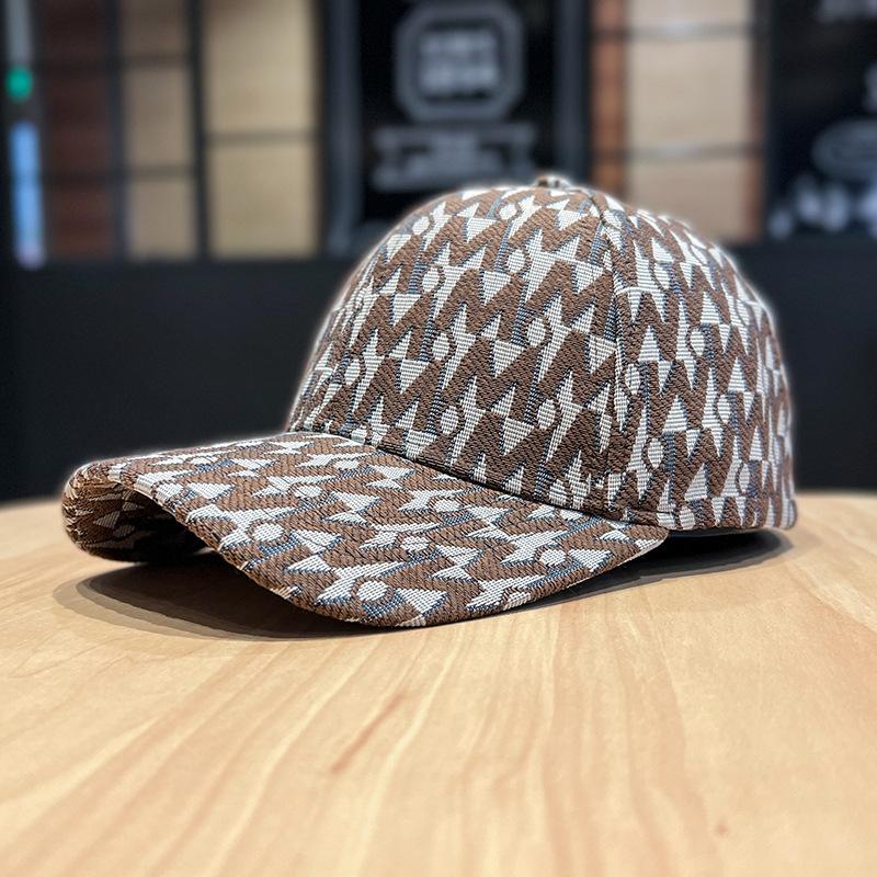 Queeniec 2023 nieuwe heren- en damesmode baseball caps F1 vrachtwagenchauffeur fit wandelen accessoires trend luxe afdrukken paar sport hoeden 56-60 adjustable