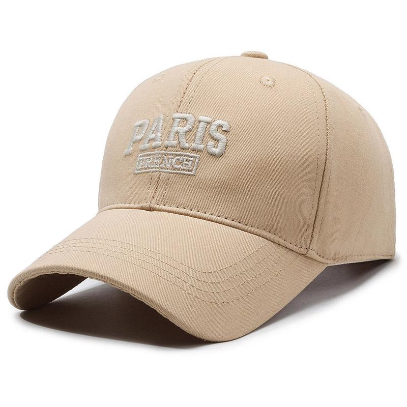 ONIHUA Cap Dames Geborduurde Brief Baseball Cap Lente Zomer Zonnehoed Mannen kaki