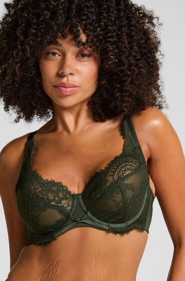 Hunkemöller Niet-voorgevormde beugel bh Amara Groen