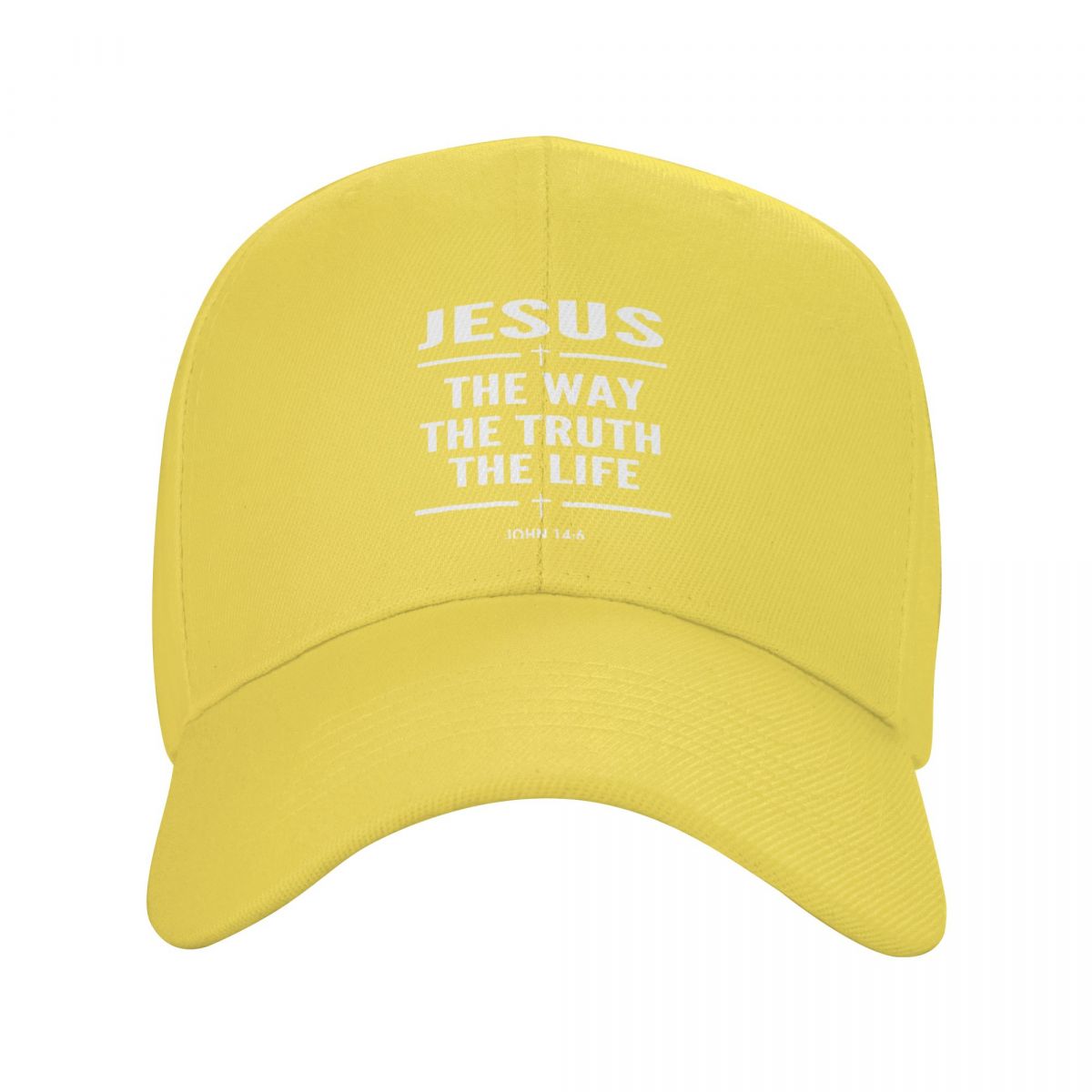 Kiki Cap Jezus De Weg De Waarheid Het Leven Baseball Cap Verstelbaar Unisex Religie Kruis Christelijk Geloof Papa Hoed Lente Snapback Caps Adjustable Cap