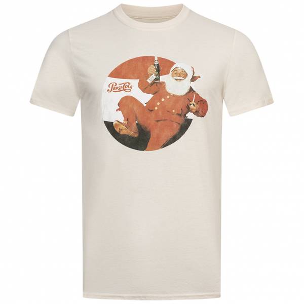 Lizenz PEPSI Santa Heren T-shirt POMTS159NAT
