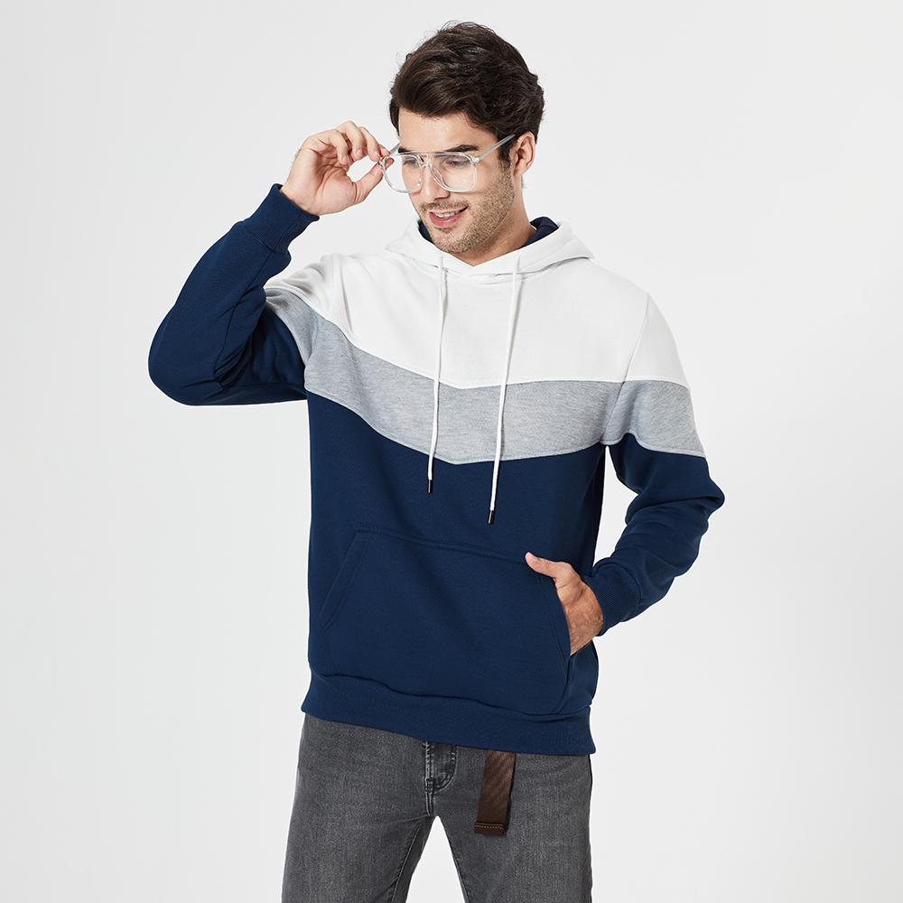 Boutique sports suit series 2 Winter hoodie sweatshirt streetwear heren hooded sweatshirts patchwork hoodie heren fleece hoodies harajuku tops XL