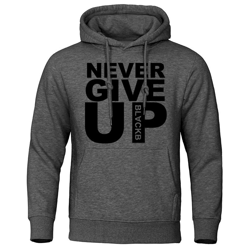 Boutique sports suit series 2 Herenhoodies Merk Sweatshirts Zacht Herfst Winter Trainingspak Geef nooit op Print Tops Katoen Streetwear Kwaliteit Mannelijke truien M