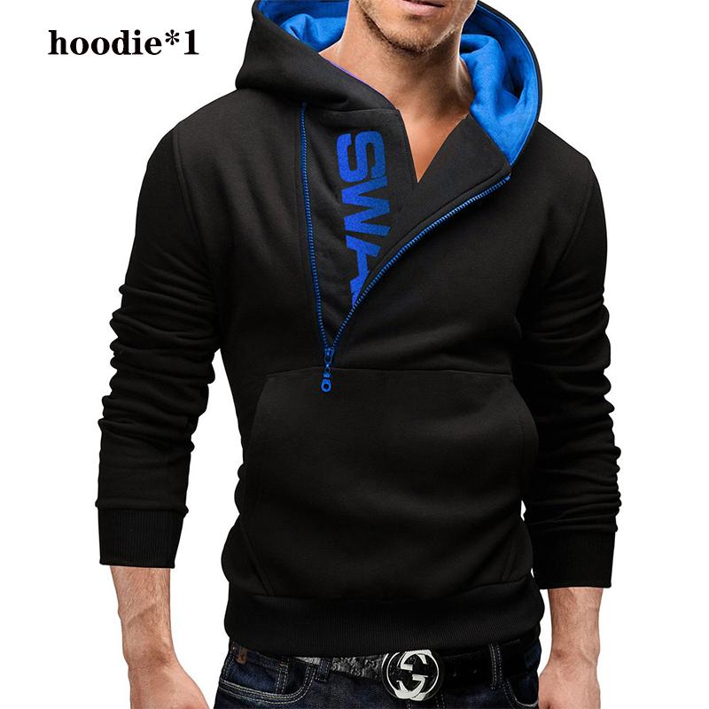 Smart Good Pullover Hoodies Heren Fleece Warme Truien Sweatshirts Kwaliteit Heren Hoodies Jas Hip Hop Sportkleding L zwart