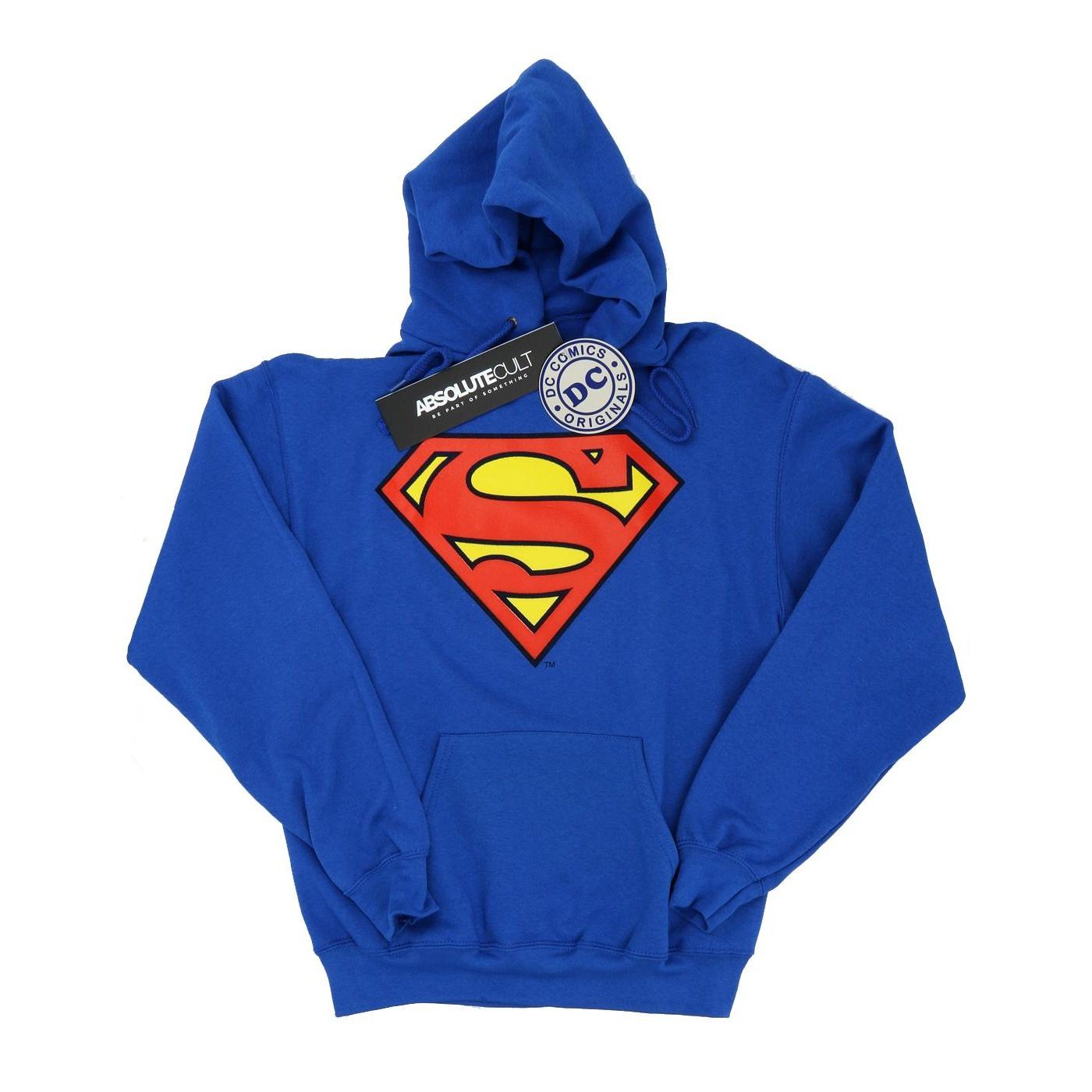 DC Comics Heren Superman-logohoodie XL