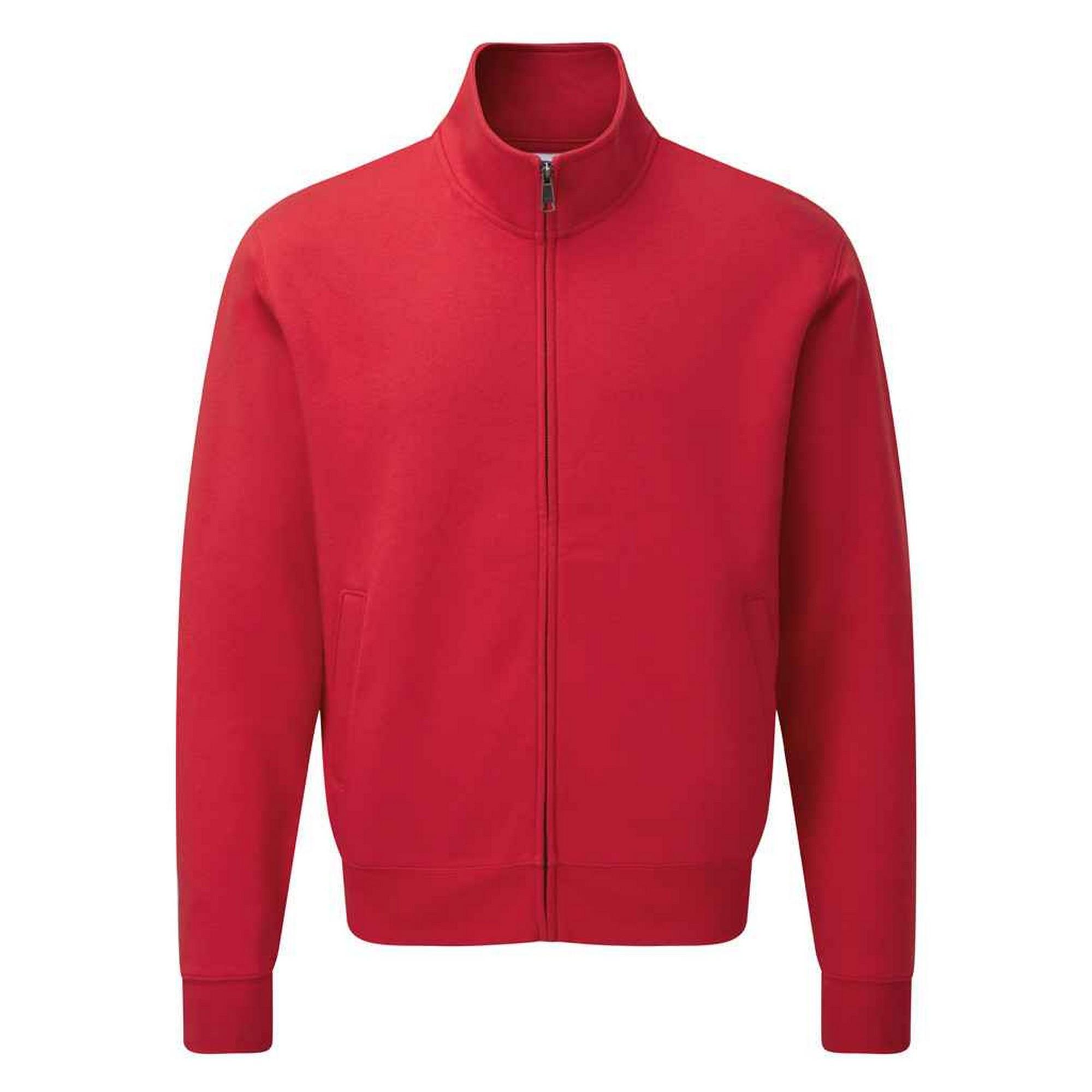 Russell Authentiek sweatjack voor heren L rood